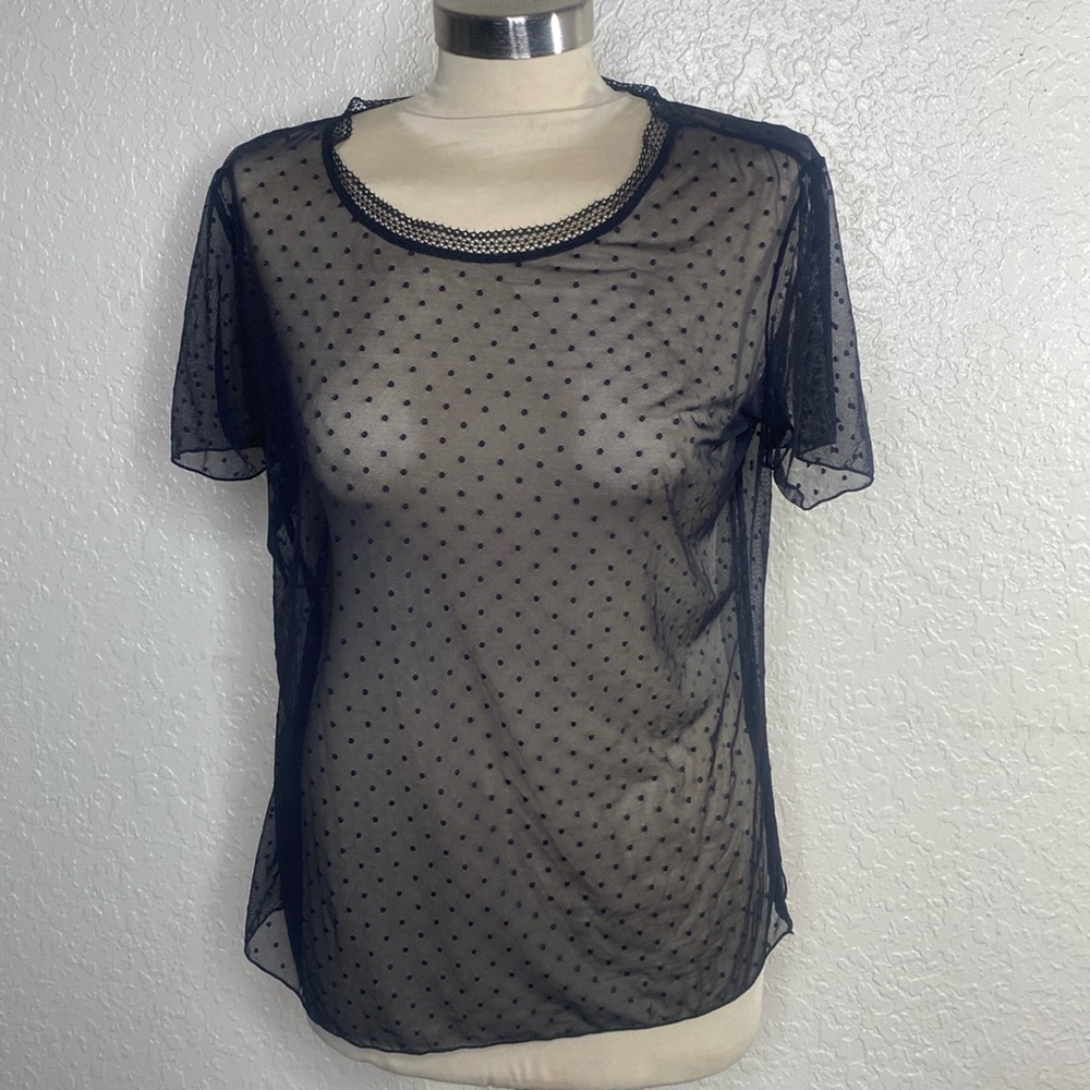 Victoria’s Secret see-through top